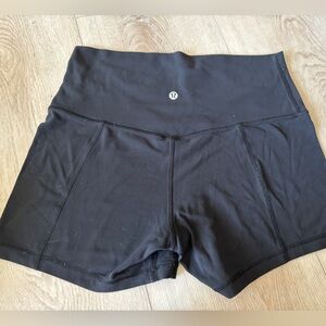 Wunder under Black Athletic Shorts Lululemon